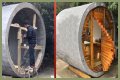 I turned a concrete water pipe into a stunning tiny home…I came up with the idea on a building site & it only cost £12k